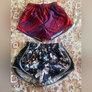 NIKE women’s XS shorts (2 shorts ) .